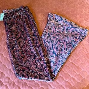 NWT Tasha Polizzi velvet pants. Size XL